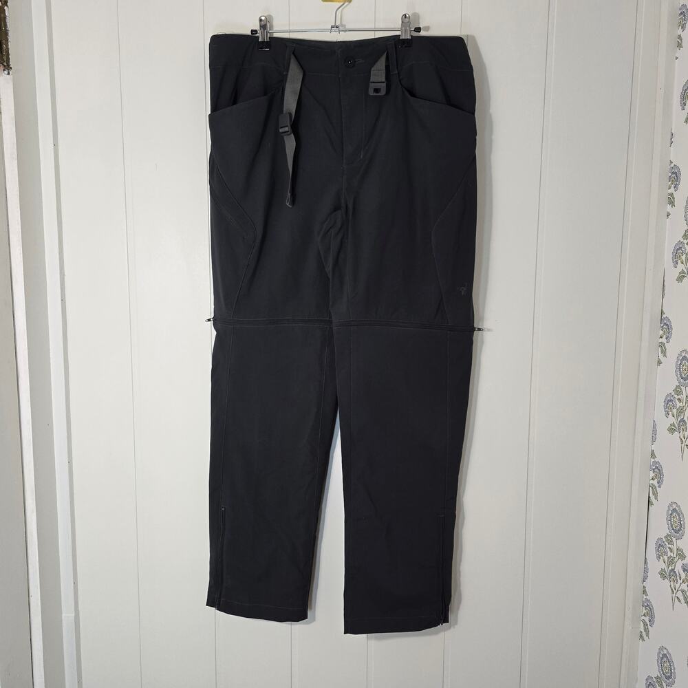 The North Face Convertible Pants Unixex Hiking Mens Womens Nylon Outdoor Sz 36